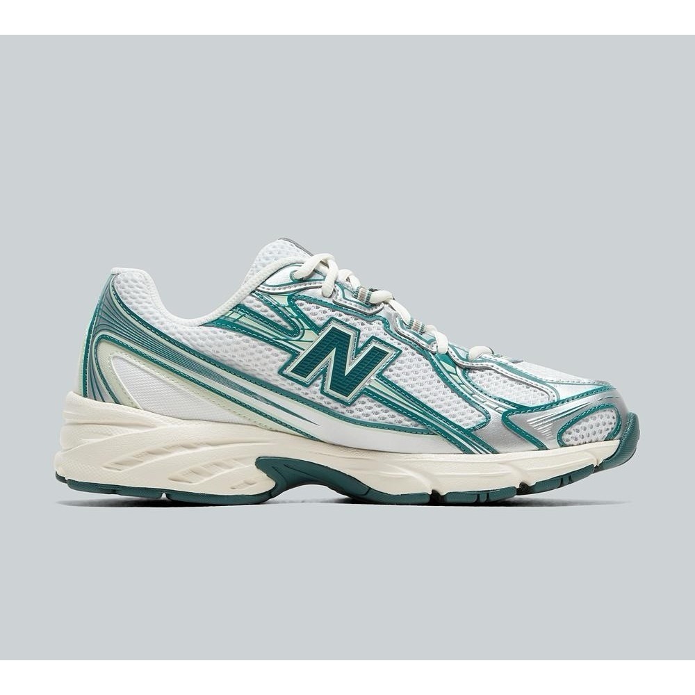 New Balance 740 Women's 7.5 Mens 6 White/Green Running Shoes Trainer U740GR2 NEW